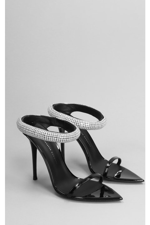 Giuseppe Zanotti Shoes for Women Giuseppe Zanotti Sandals In Black Leather
