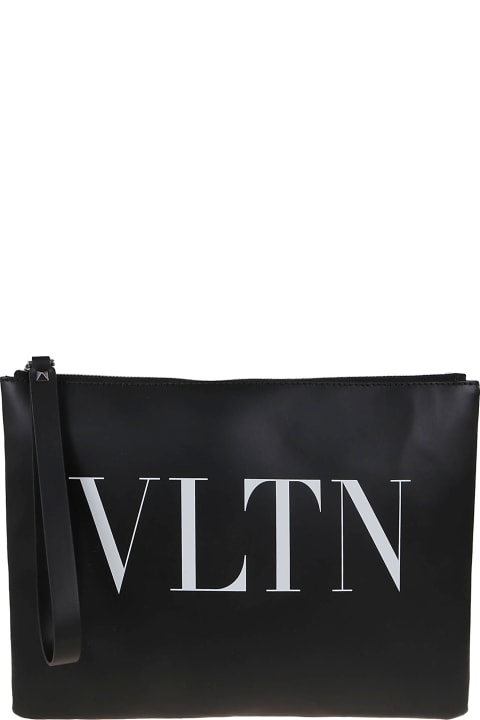 Valentino Garavani Bags for Men Valentino Garavani Large Handle Pouch Vltn