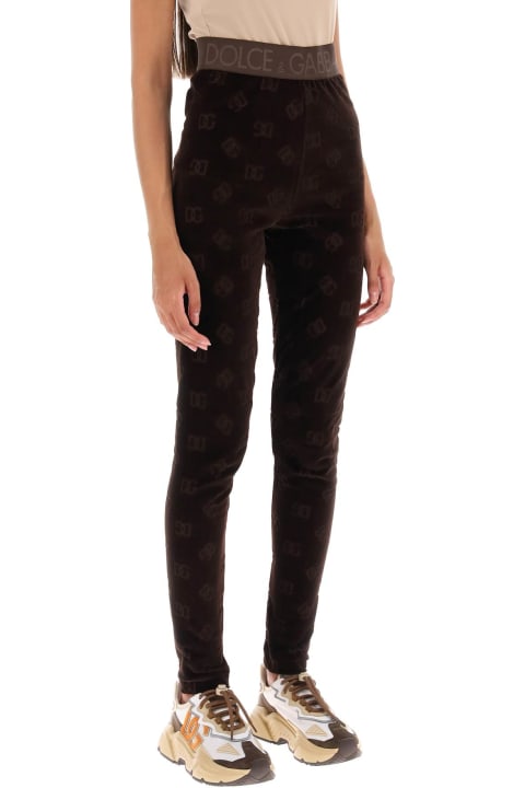 Pants & Shorts for Women Dolce & Gabbana Logo Leggings