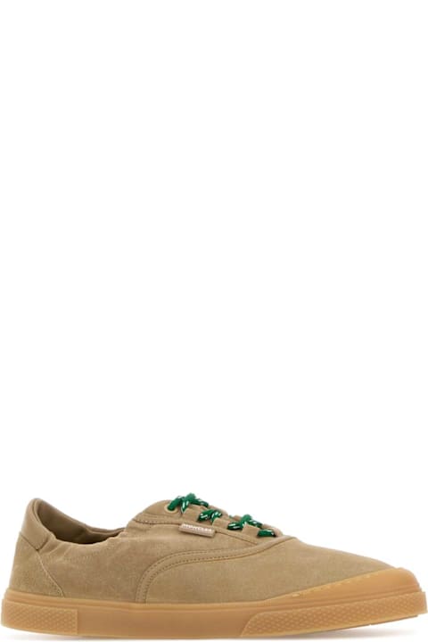 Homeware Moncler Biscuit Suede Vera Leisure Sneakers