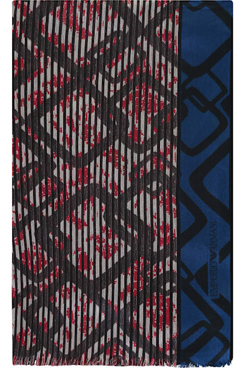 Homeware Emporio Armani Viscose-silk Blend Scarf