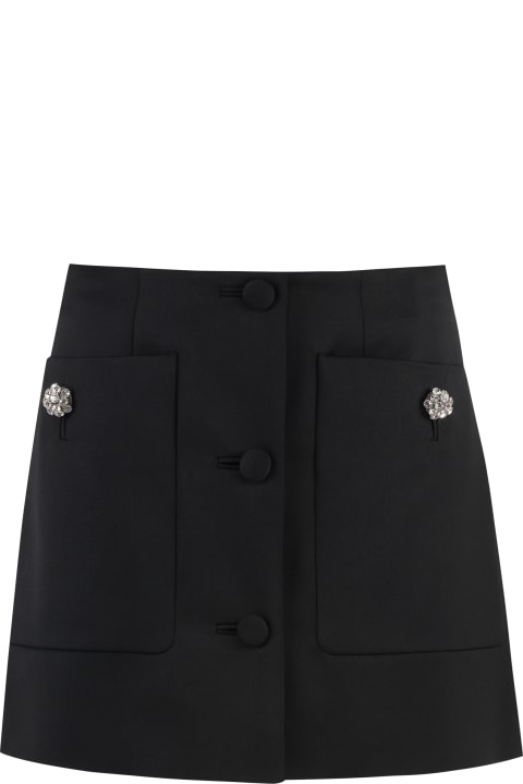 Skirts for Women Prada Satin Skirt