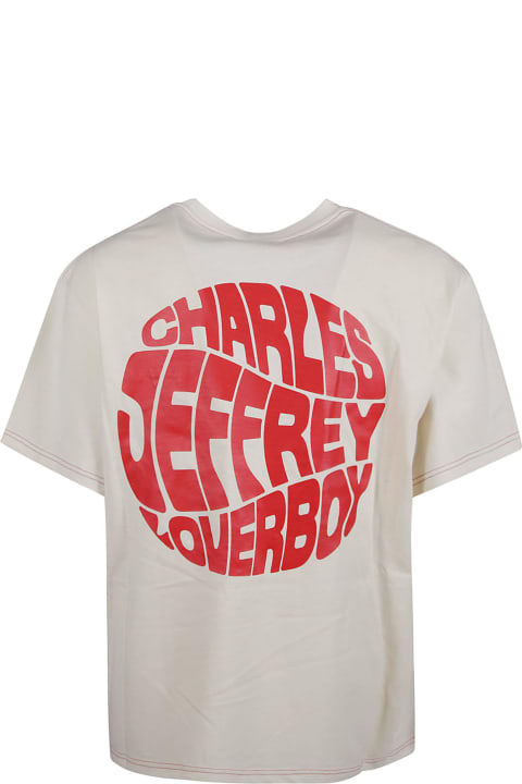 Charles Jeffrey Loverboy Topwear for Men Charles Jeffrey Loverboy Logo Print T-shirt