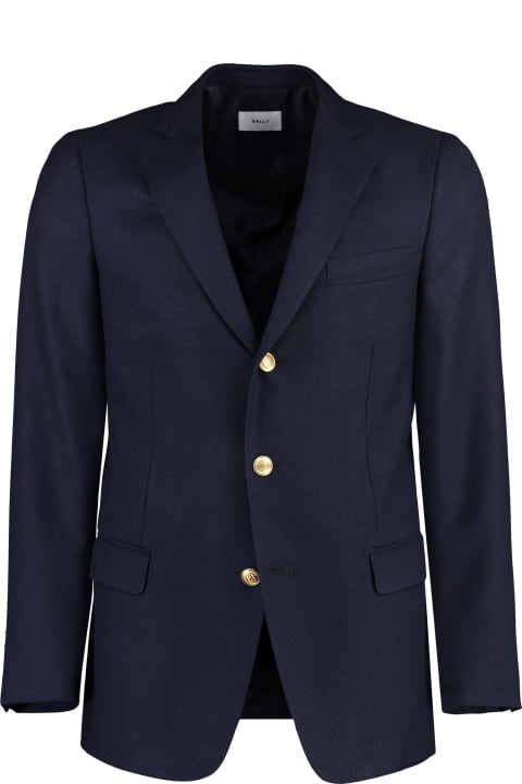 Bally Coats & Jackets for Men Bally Wool Single-breasted Blazer