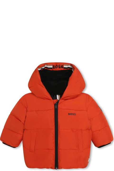 Hugo Boss Coats & Jackets for Baby Girls Hugo Boss Jacket With Hood