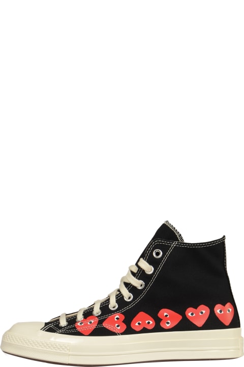 Comme des Garçons Play for Women Comme des Garçons Play 70 Cdg Hi Chuck Sneakers