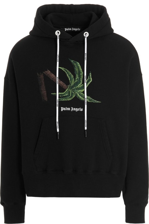 Fleeces & Tracksuits for Men Palm Angels Hooded Sweatshirt
