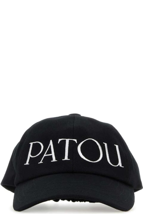 Accessories for Women Patou Black Cotton Baseball Cap