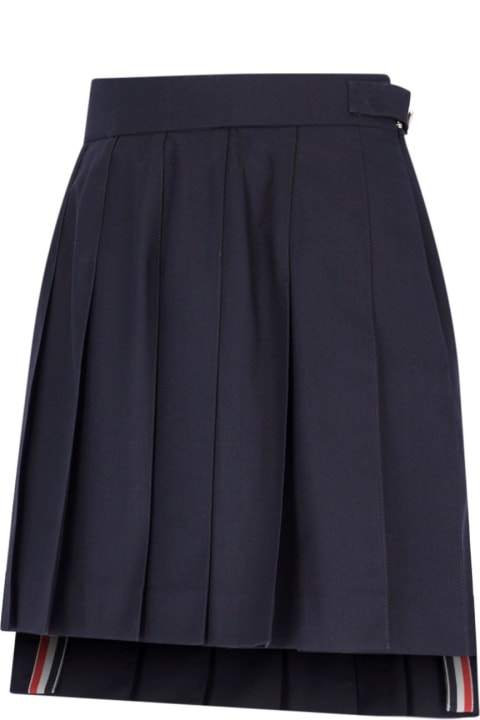 Thom Browne Skirts for Women Thom Browne Pleated Mini Skirt