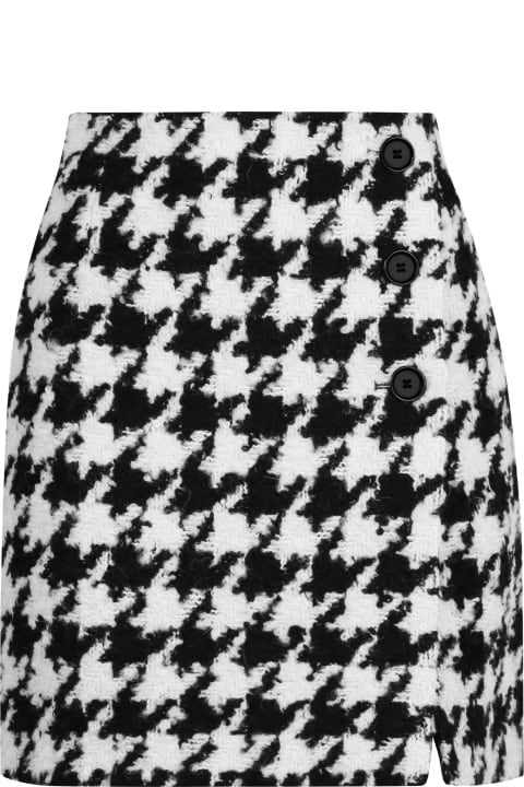 Nina Ricci Skirts for Women Nina Ricci Houndstooth Mini Skirt