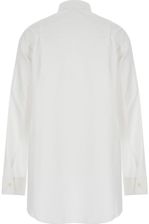 The Andamane Topwear for Women The Andamane White Shirt With Buttons In Cotton Blend Woman