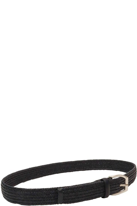 Orciani Belts for Men Orciani Wide Braided Belt