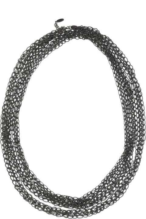 Jewelry Sale for Women Brunello Cucinelli Precious Loops Necklace