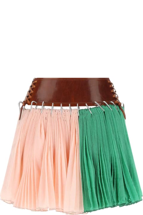 Chopova Lowena Skirts for Women Chopova Lowena Multicolor Polyester Mini Skirt
