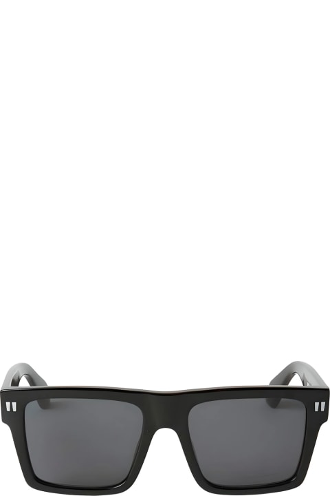 ウィメンズ アイウェア Off-White Oeri109 Lawton 1007 Black Sunglasses