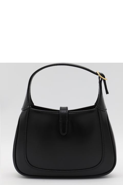 Bags for Women Gucci Black Leather Small Jackie Shoulder Bag