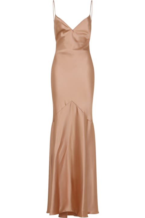 Elisabetta Franchi لـ Kids Elisabetta Franchi Satin Gown Dress