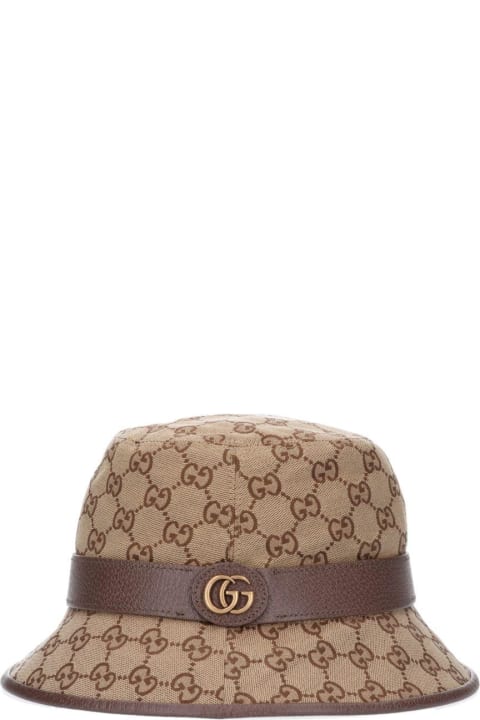 ウィメンズ Gucciの帽子 Gucci 'gg' Fedora Hat