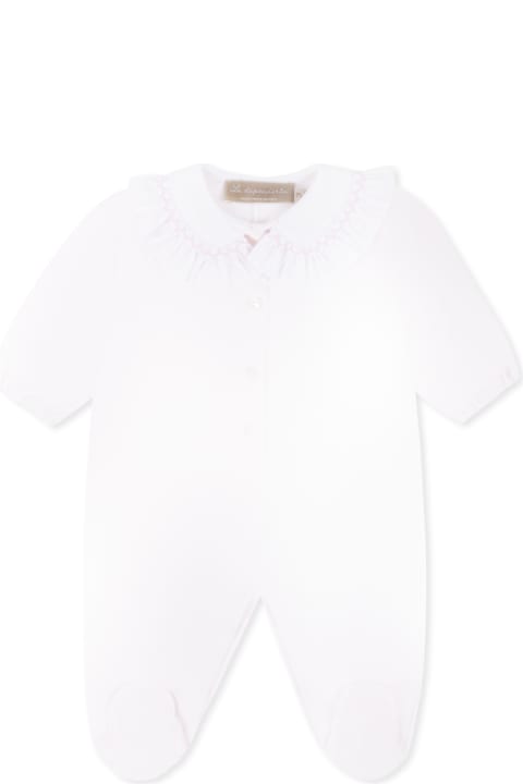 La stupenderia أطقم وبودي سوت لـ رُضع بنات La stupenderia Pink Babygrow For Baby Girl