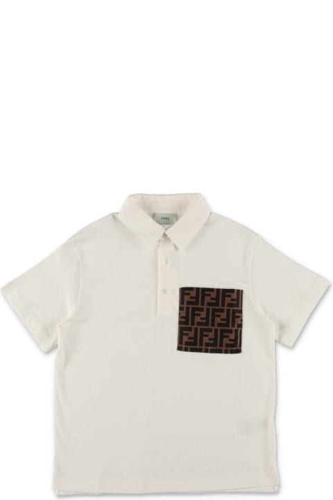 Monogram Short-sleeved Polo Shirt