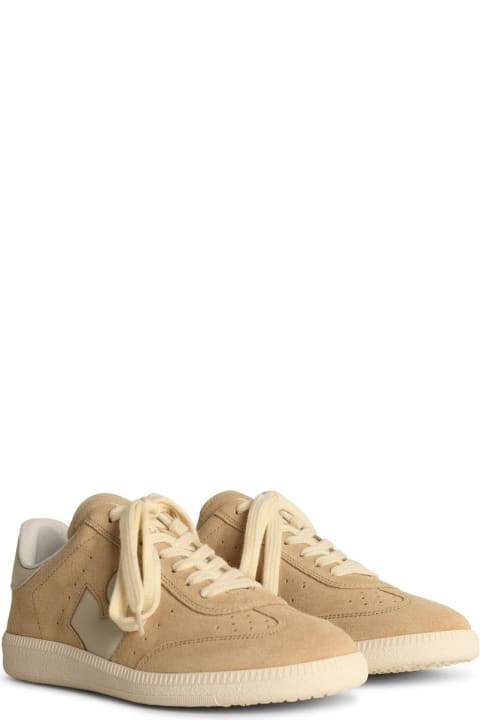 Isabel Marant Sneakers for Women Isabel Marant 'bryce' Beige Suede Sneakers