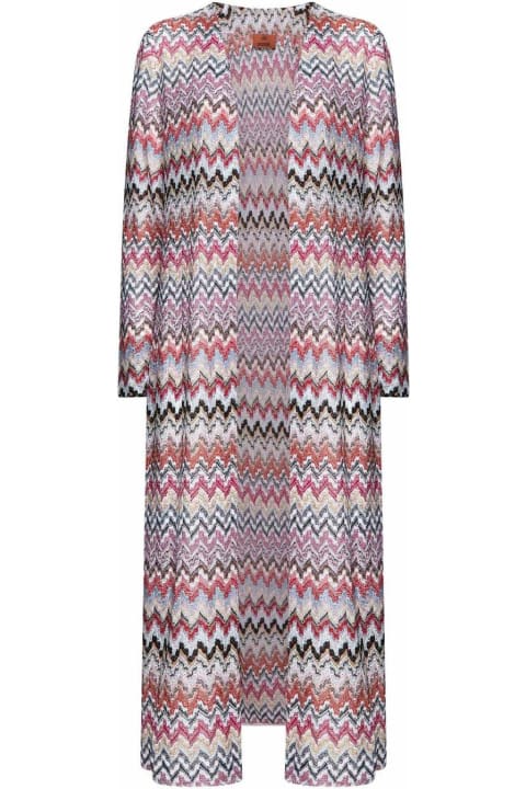Missoni Sweaters for Women Missoni All-over Patterned Long-sleeved Cardigan