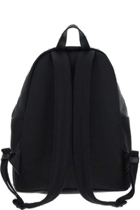 Backpacks for Men Moncler Logo Patch Zipped Backpack