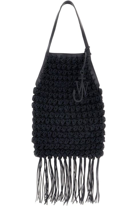 J.W. Anderson Bags for Women J.W. Anderson Popcorn Knit Top Handle Bag