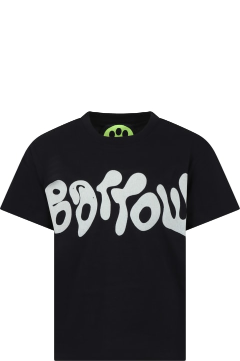 Barrow for Kids Barrow Black T-shirt For Kids With Logo