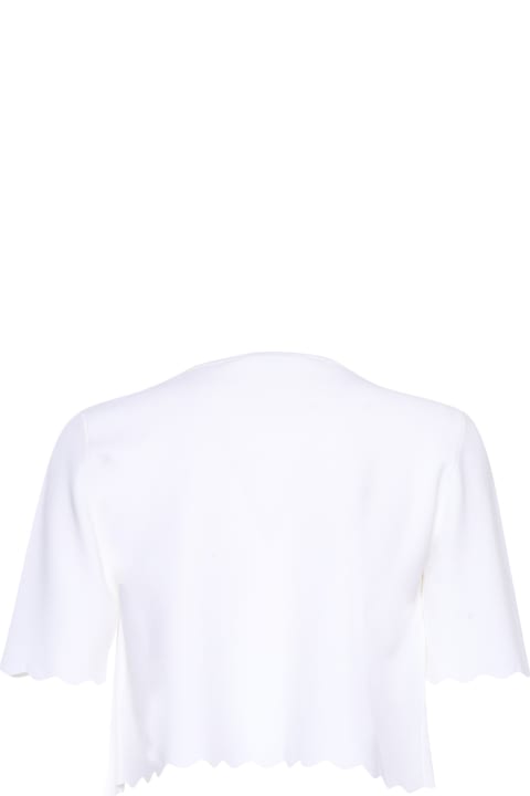 Kangra Sweaters for Women Kangra Short White Jacket
