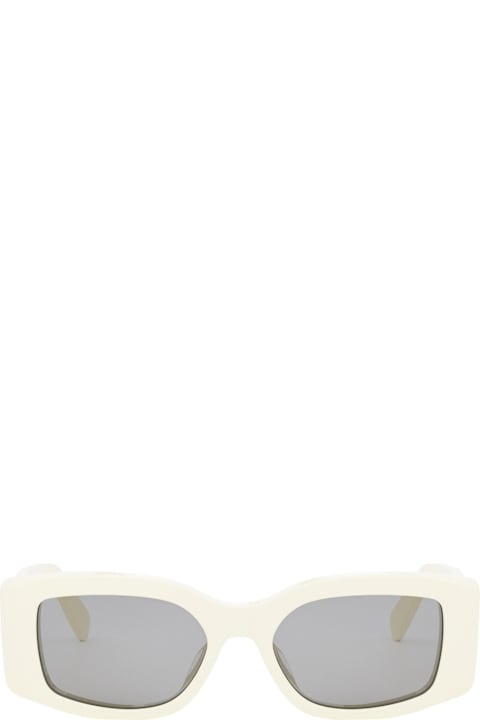 Celine Eyewear for Women Celine Maxi Triomphe Cl40282u - Ivory Sunglasses