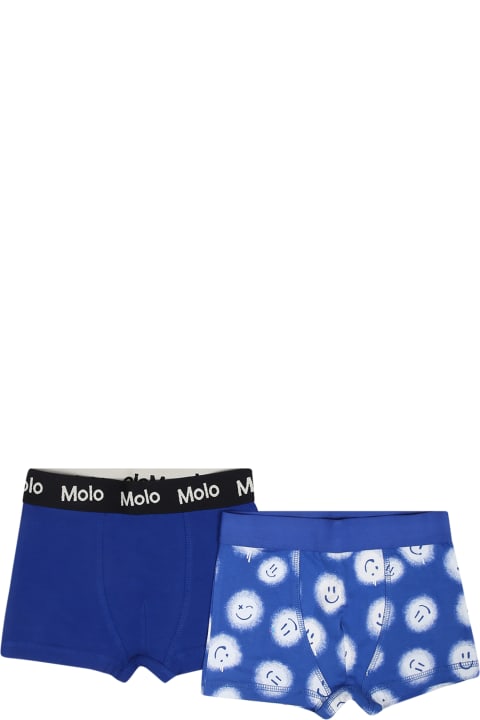 Molo Underwear for Boys Molo Multicolor Set For Kids