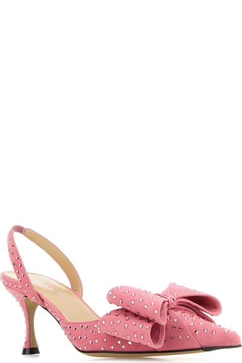 Homeware Mach & Mach Pink Suede Le Cadeau Pumps