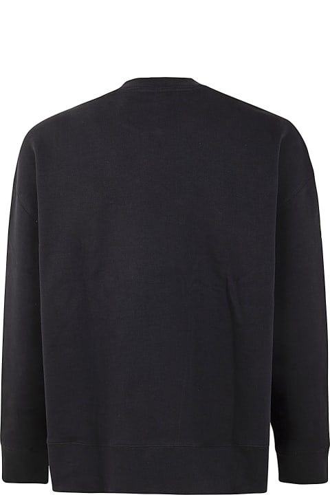 Studio Nicholson Fleeces & Tracksuits for Men Studio Nicholson Fleece Back Jersey Crew Neck With Logo