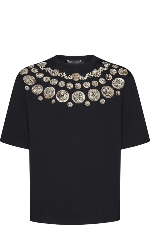 Dolce & Gabbana Topwear for Men Dolce & Gabbana Graphic Print T-shirt