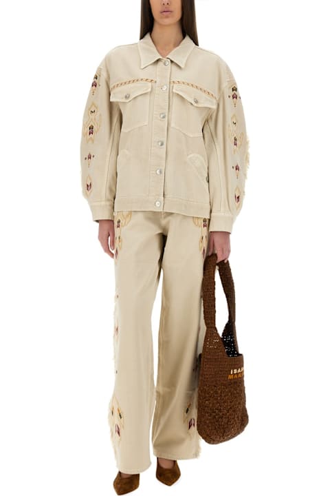 Marant Étoile الجينز لـ السيدات Marant Étoile Pants 'maella'