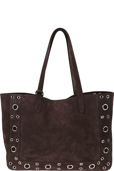 Valentino Garavani Shoulder Bags for Women Valentino Garavani Tote Nellcote Frame Suede