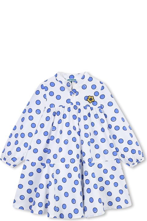 Kenzo Kids Dresses for Girls Kenzo Kids Polka Dot Dress