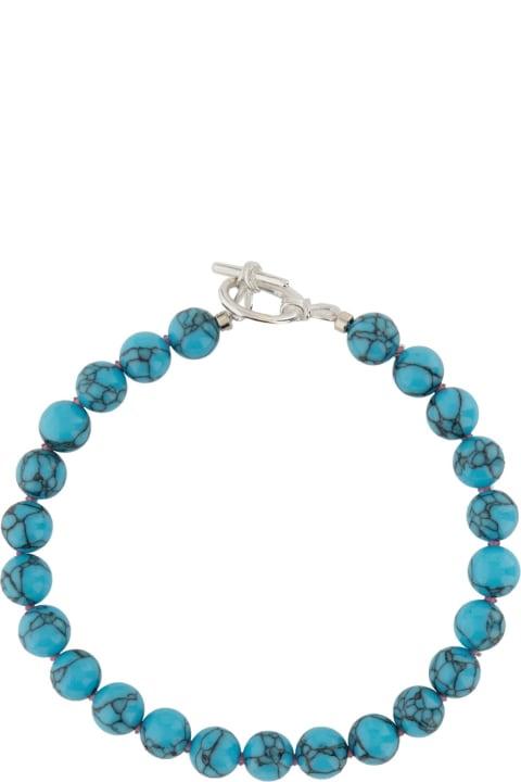 Jewelry for Men Needles Turquoise Bracelet