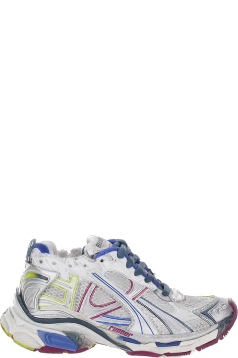 Balenciaga Sneakers for Women Balenciaga 'runner' Multicolor Low Top Sneakers With Worn-out Effect Woman