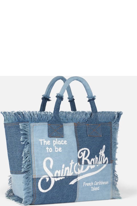 Vanity denim shoulder bag – MC2 Saint Barth