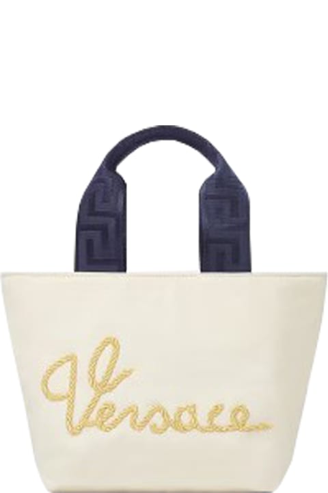 Accessories & Gifts for Girls Versace Versace Nautical Logo Shopper