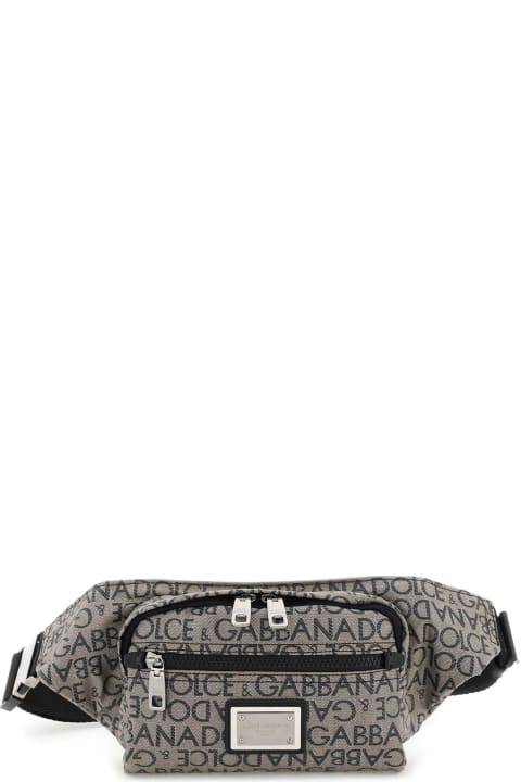 メンズ バッグ Dolce & Gabbana Logo Plaque Belt Bag