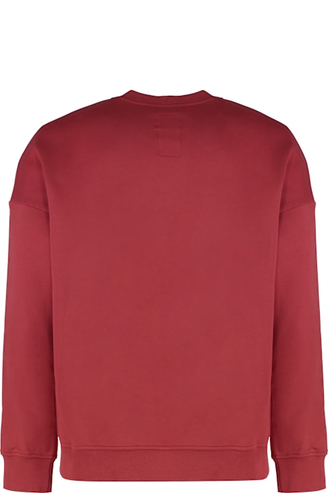 Rick Owens Fleeces & Tracksuits for Men Rick Owens Rick Owens X Champion - Cotton Crew-neck Sweatshirt