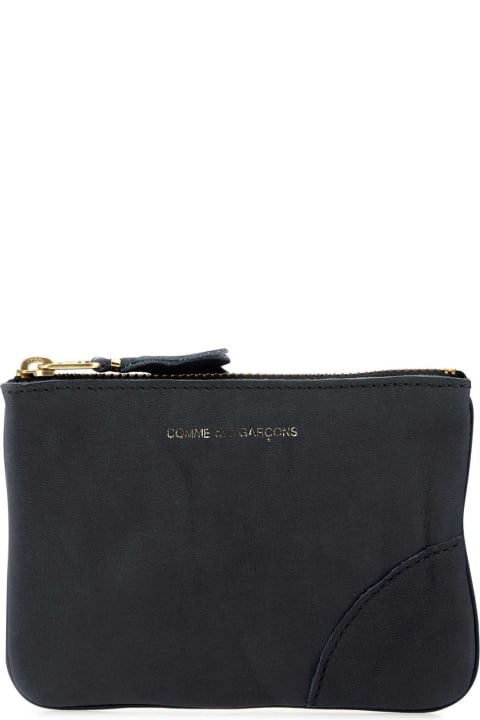 Bags for Women Comme des Garçons Black Leather Pouch