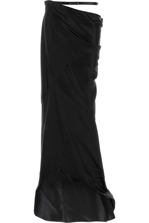 Homeware Tom Ford Black Satin Skirt