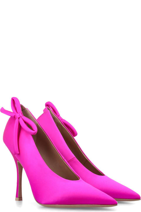 High-Heeled Shoes for Women Valentino Garavani Nite-out Satin Pumps