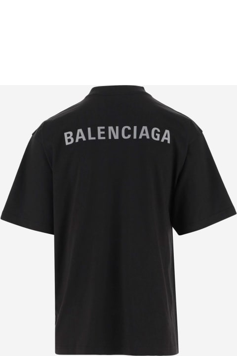 Balenciaga for Women Balenciaga Cotton T-shirt With Logo