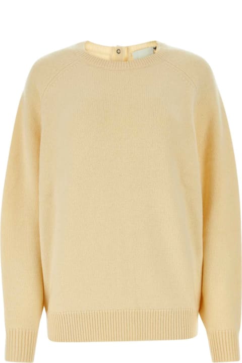 Sweaters for Women Isabel Marant Yellow Wool Blend Lison Oversize Sweater