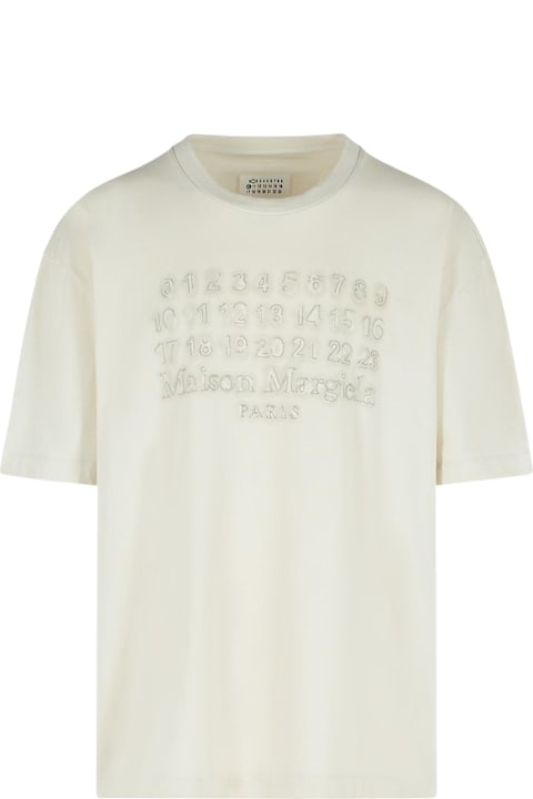 Homeware Maison Margiela T-shirt In Grey Cotton